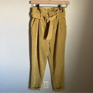 Wild Fable Corduroy Paper Bag Pants Size 0